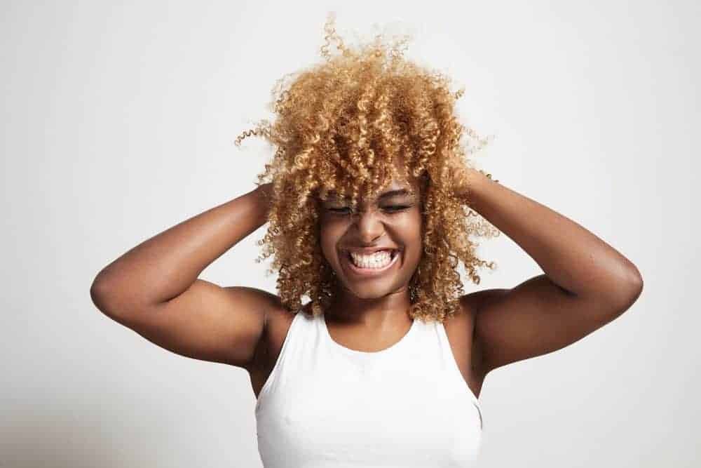 how to do the pineapple method on natural hair