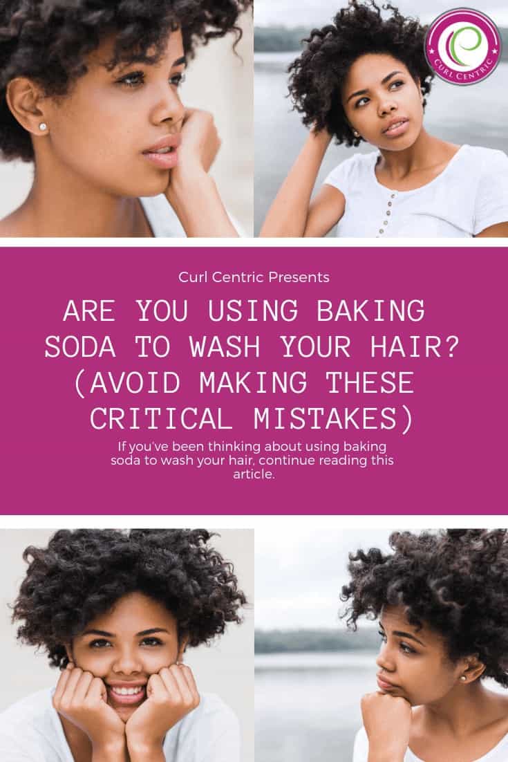 Should you use baking soda for hair growth, loss, shampooing, lightening, cleaning, dandruff or for the removal of product build-up? Well if you read this article, our answer might surprise you. It's critical that you don't make key mistakes while using baking soda and it seems that many curly girls don’t know how to use baking soda within their natural hair regimen without causing hair damage. #bakingsoda #hairgrowth #DIY #lightening #cleaning