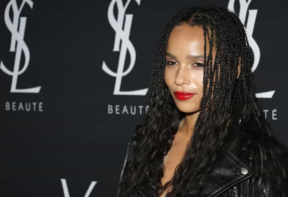 Zoe Kravitz Boho Box Braids