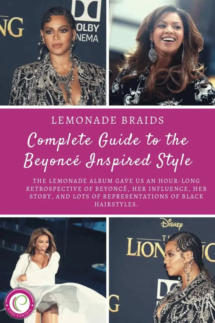 How to Create Beyonce Lemonade Braids and Cornrows Hairstyle 13 Lemonade Braids Beyonce Collage