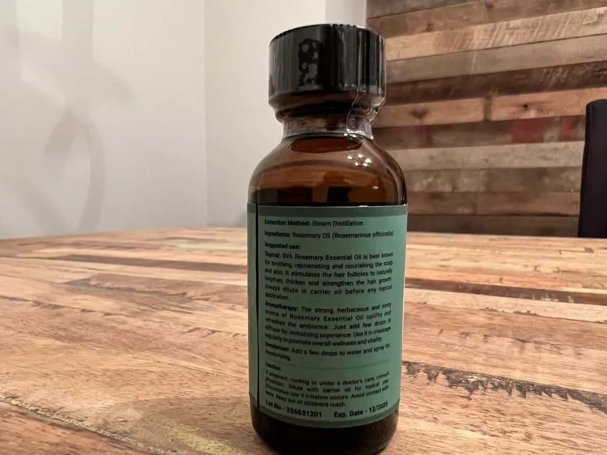 How to Use Rosemary Oil for Hair Growth: DIY Step-by-Step 13 100% pure and natural rosemary oil extracted with steam distillation.
