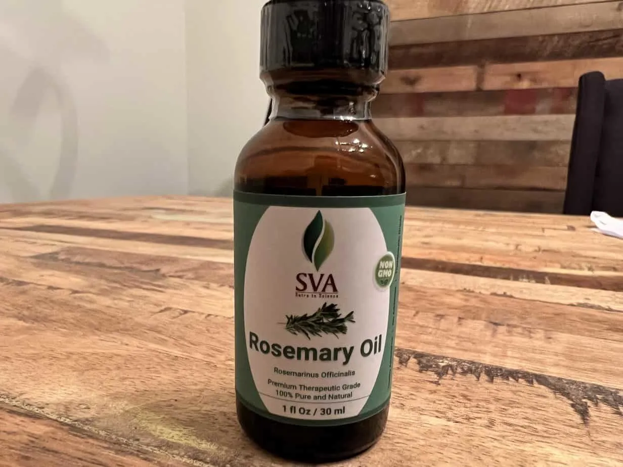 SVA Organics Rosemary Essential Oil (Rosemarinus Officinalis) 1 fl Oz, 30 ml Pure & Natural