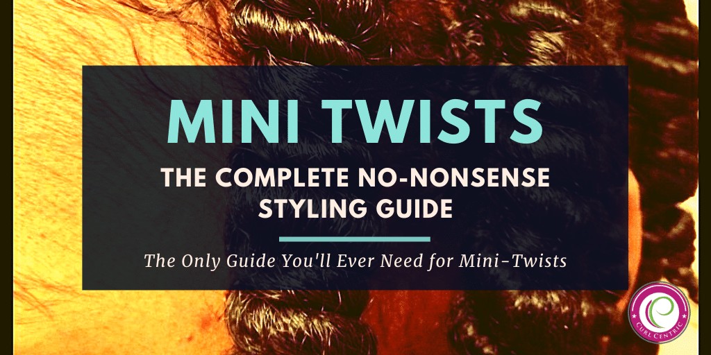 Title image with the writing mini twists, the complete no-nonsense styling guide. The only guide you'll ever need for mini-twists.