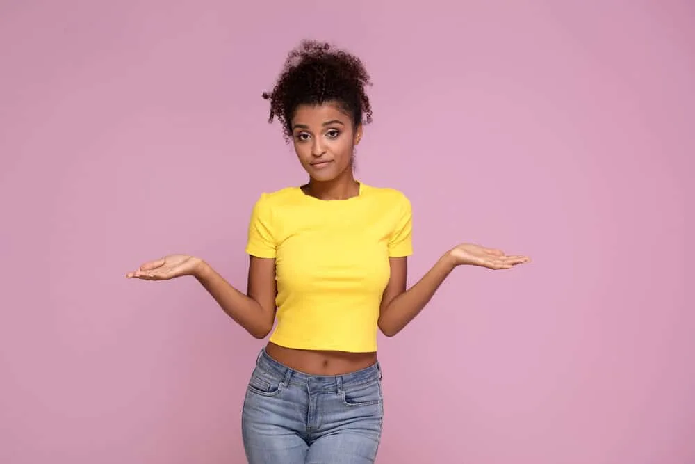 How to Measure Hair Length Using a Hair Length Chart and Much More 8 Undecided African American female wanting more information and data about length retention techniques.
