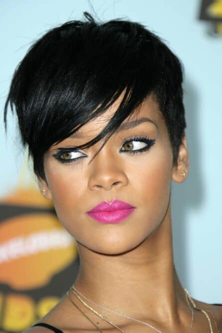 Rihanna Square Shaped Face