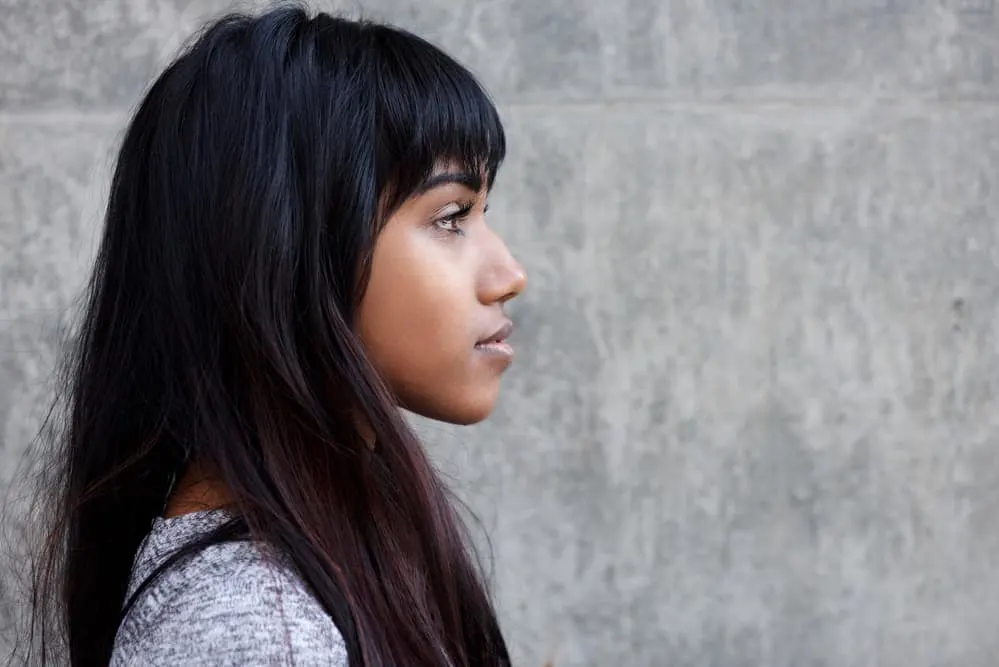 Are Hair Extensions Haram or Halal? Human vs Synthetic Hair? 2 Muslim Indian lady with long straight hair with brown and black hair dyes