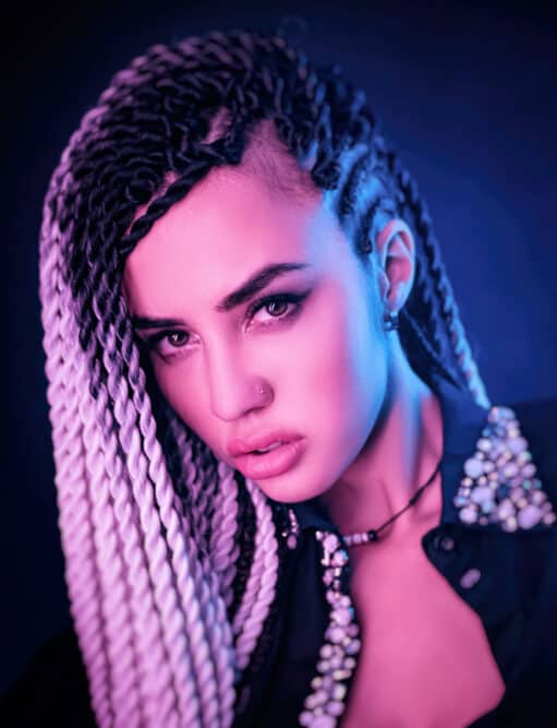 Thai Braids: Are Braids Part of Thai Culture or Cultural Appropriation? 7 One fan of hip hop embracing black culture as she's wears cornrow box braids.