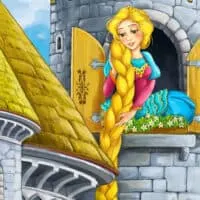 Rapunzel with long blonde hair is one of the most popular Disney princesses from movies and Disney theme parks.