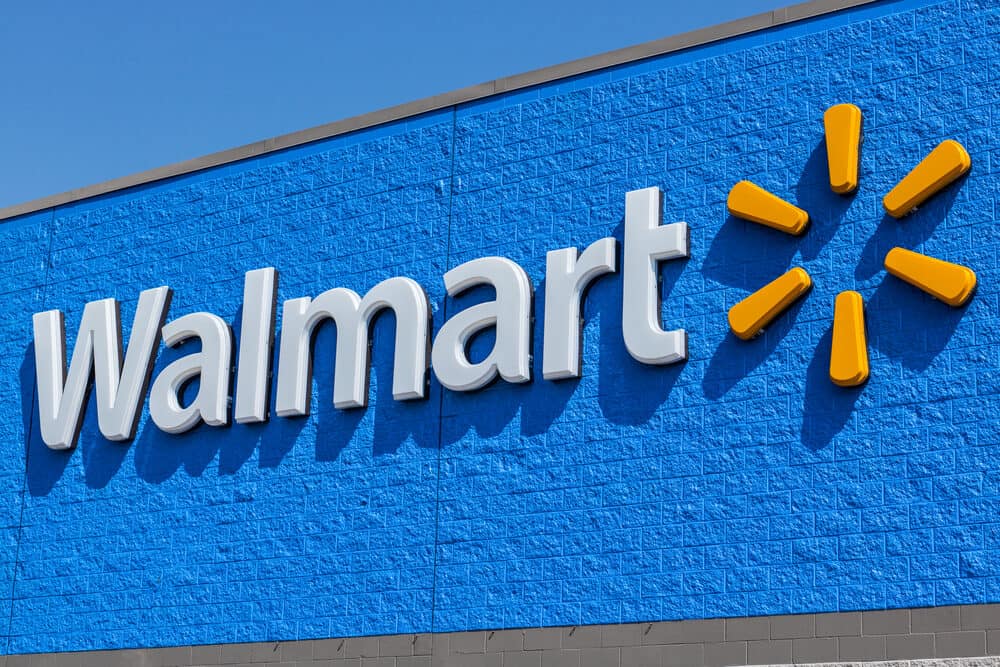 Many Walmart stores include a full-service hair salon and a neighborhood grocery store.