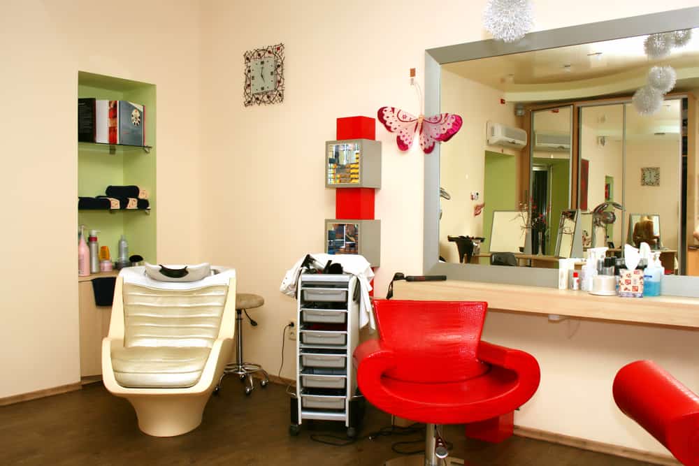 Interior photo of Fantastic Sam's hair salon business brand during one of our on-site visits of this fantastic complex.