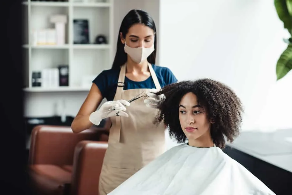 Walmart Hair Salon Prices, Hours, Services, Products, & More 6 A cute black woman inside a Walmart hair salon gets an express haircut and hair color treatment.