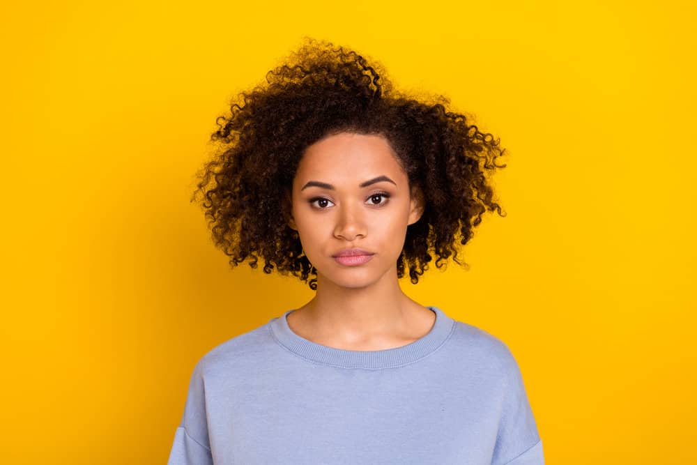 A gorgeous young woman with a wonderful DIY mask made up of nourishing elements like eggs.