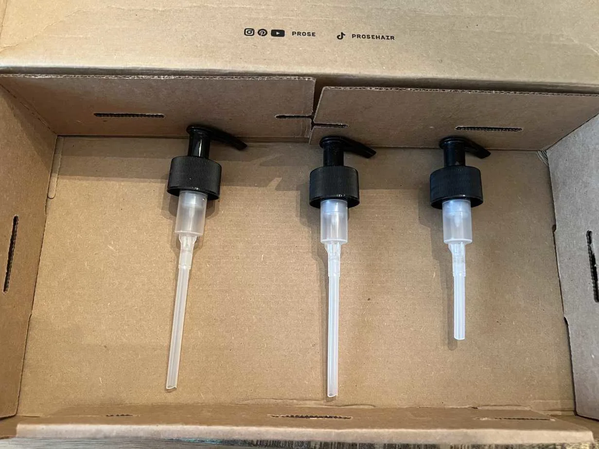 Does Prose Work for Curly Hair? Is It Curly Girl Approved? 4 The Prose system includes pumps that can be recorded as needed for other hair care products.