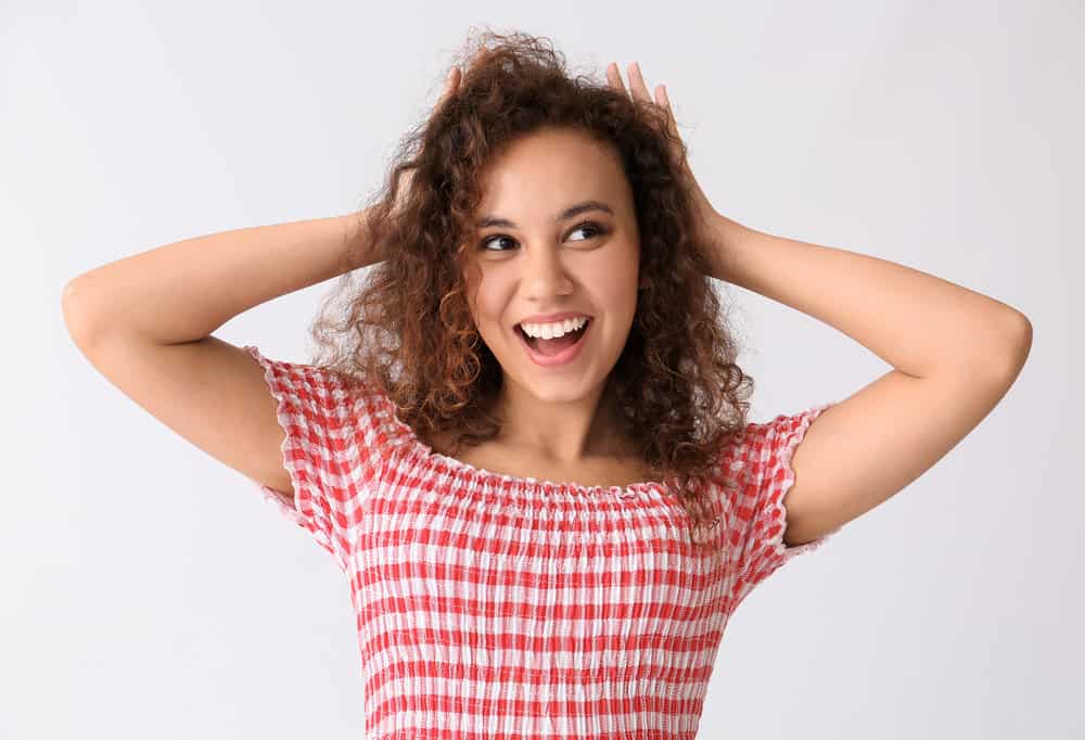 A young mixed-race female is a 3B with S-shaped curls according to Andre Walker's hair typing system.