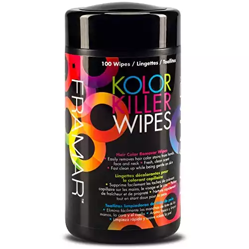 Framar Kolor Killer Wipes – Hair Dye Remover