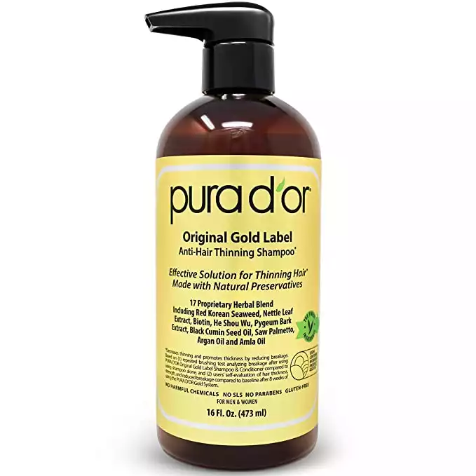 PURA D’OR Original Anti-Thinning Biotin Shampoo