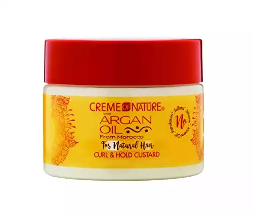 Creme of Nature with Argan Twirling Custard Curl Styling Gel