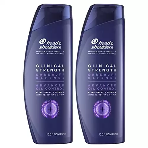 Head & Shoulders Clinical Strength Dandruff Shampoo Twin Pack