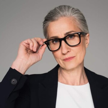 Transition to Gray Hair With Lowlights