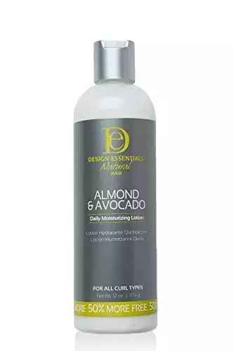 Design Essentials Almond & Avocado Daily Hair Moisturizing Lotion