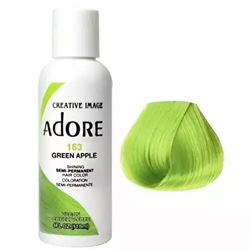 Adore Semi-Permanent Haircolor, Green Apple
