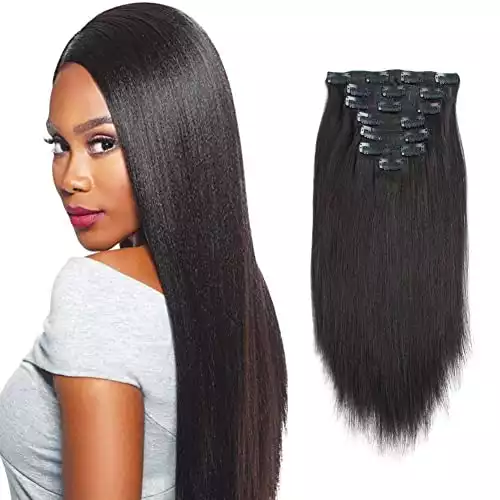 Sassina Hair Clip Extensions For Black Women