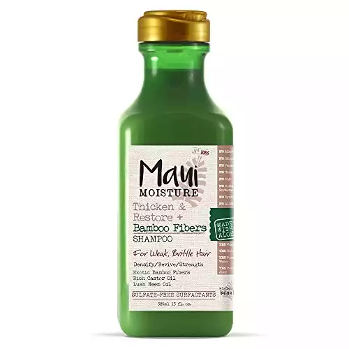 Maui Moisture Thicken & Restore + Bamboo Fibers Strengthening Shampoo