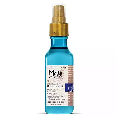 Maui Moisture Nourish & Moisture + Coconut Milk Weightless Oil Mist