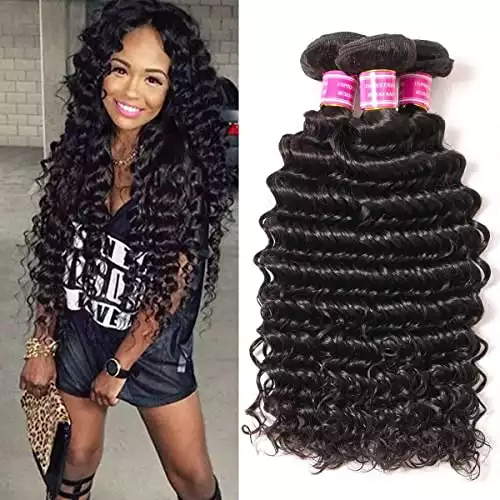 VRBest Brazilian Deep Wave 100% Unprocessed Virgin Hair Bundles