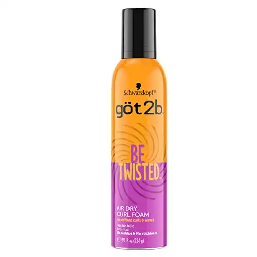 Got2b Be Twisted Air Dry Curl Foam