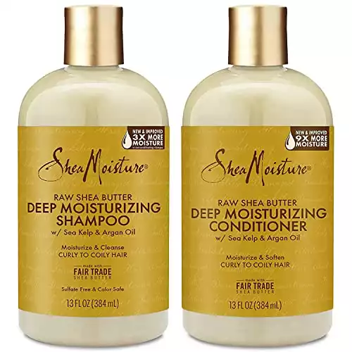 Shea Moisture Raw Shea Butter Shampoo and Conditioner Set