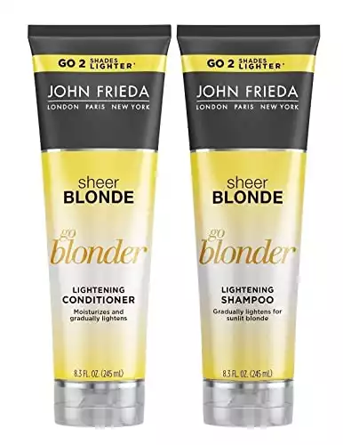 John Frieda Sheer Blonde Go Blonder Lightening Shampoo and Conditioner