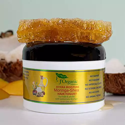 J’Organic Solutions Hydra-Moisture Moringa-Shea Hair Yogurt