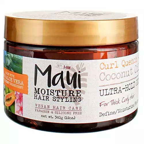 Maui Moisture Curl Quench Coconut Oil Ultra-Hold Gel