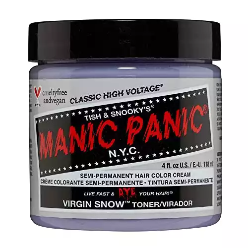 MANIC PANIC Virgin Snow Hair Blonde Toner