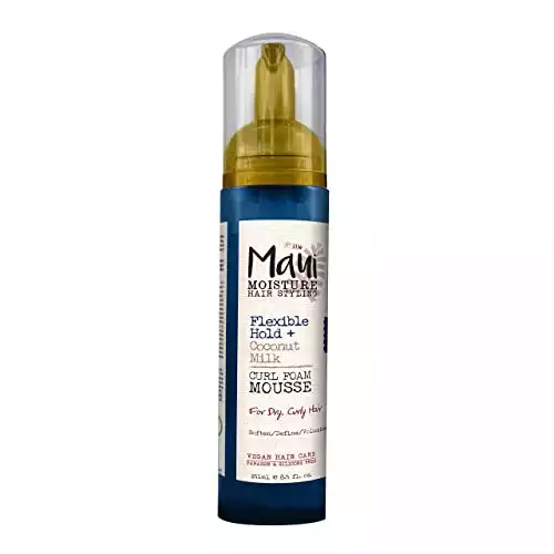 Maui Moisture Flexible Hold + Coconut Milk Curl Foam Mousse