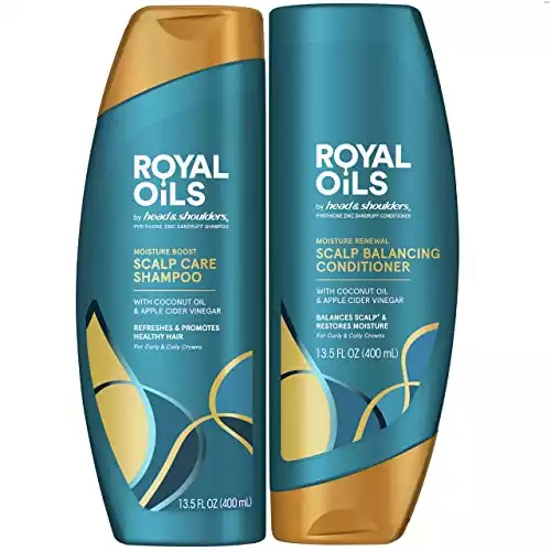 Head & Shoulders Royal Oils Moisture Shampoo and Conditioner Bundle