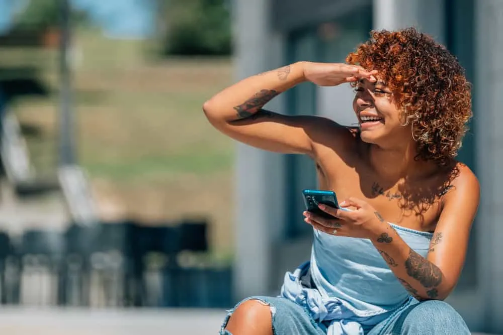 Can You Dye Your Hair Right After Bleaching It? What Happens? 5 A cute young female that has been bleaching hair for years and styling it with coconut oil and other natural oils.