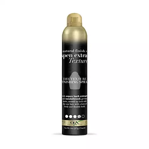 OGX Natural Finish Aspen Extract Dry Texture Hair Spray
