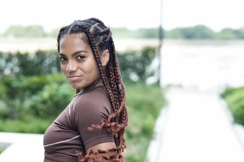 Box Braids vs. Cornrows: Which Is Better? What’s the Difference? 8 A young woman at the beach in Florida will keep her hair braided till vacation is over and she returns to work.