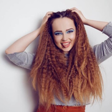 How To Crimp Hair