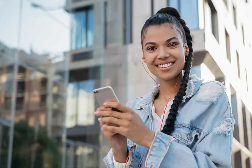 What Is Virgin Hair? Difference Between Types of Extensions 1 A cute black girl is wearing a virgin and Remy hair ponytail made from 100% chemically unprocessed human hair.