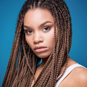 Side Part Tribal Braids