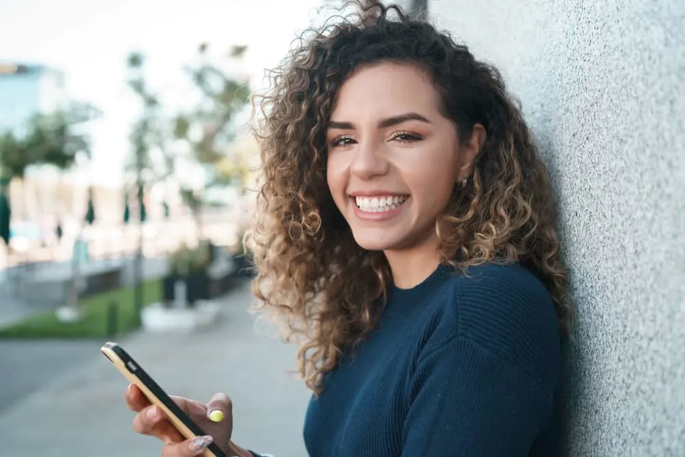 Can Straight Hair Turn Curly With Age, Products, or Over Time? 5 A female with a great smile fixed her thinner hair following pregnancy with a regimen for type 3A and 3B curl patterns.