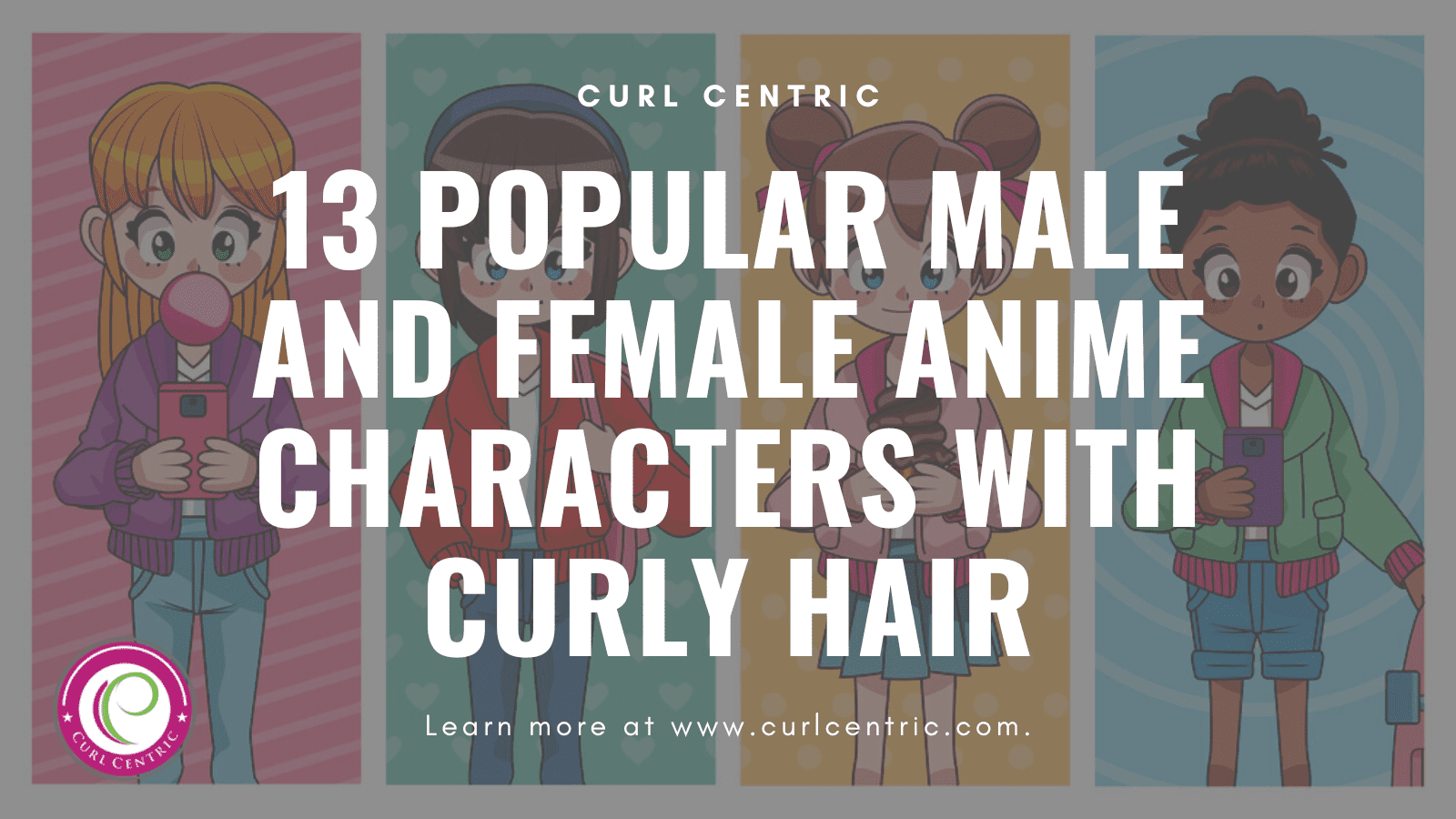 13 Popular Male and Female Anime Characters with Curly Hair