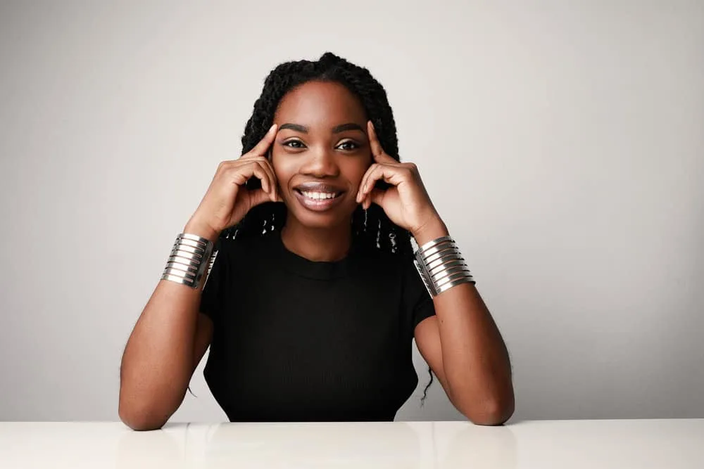 What Is Kente Oil? What Does Madea’s Kente Oil Smell Like? 9 A young African American female just finished recording a video review of how to use her favorite natural hair oils.