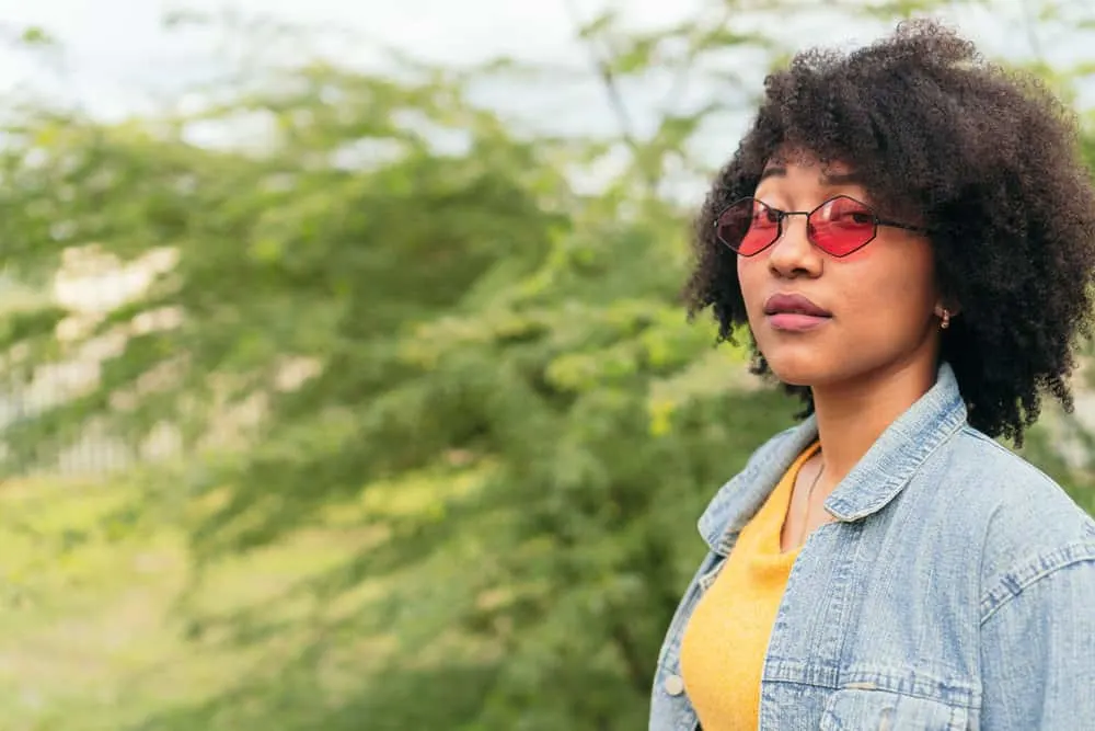 Aztec Clay Hair Mask: Benefits & How to Use It Step-By-Step 4 A cute African female with a 4B hair type uses Aztec Indian Healing Clay during her deep conditioning regimen.