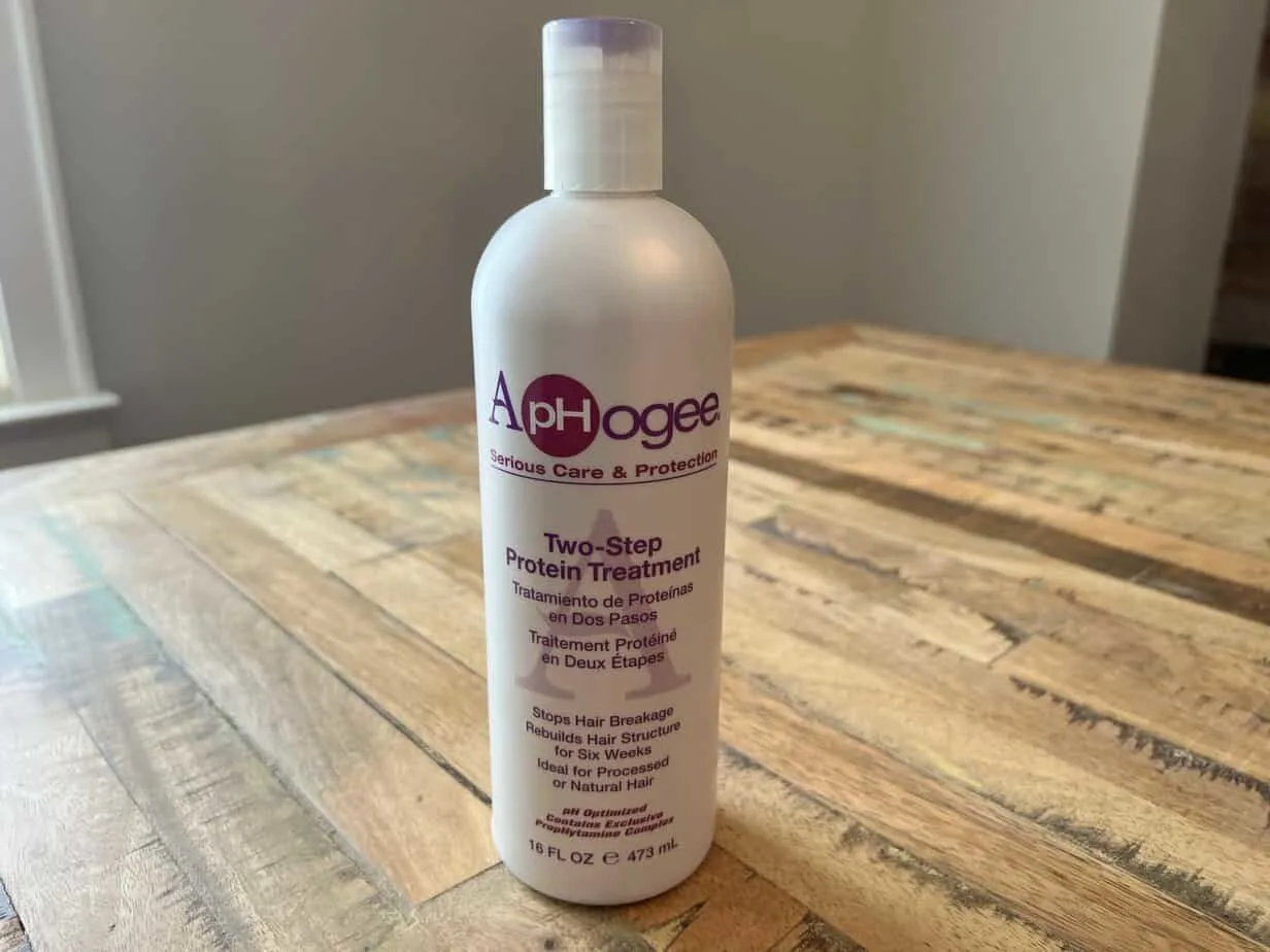DIY Protein Treatment for Natural Hair at Home: Step-by-Step 2 ApHogee® Serious Care & Protection: Two-Step Protein Treatment
