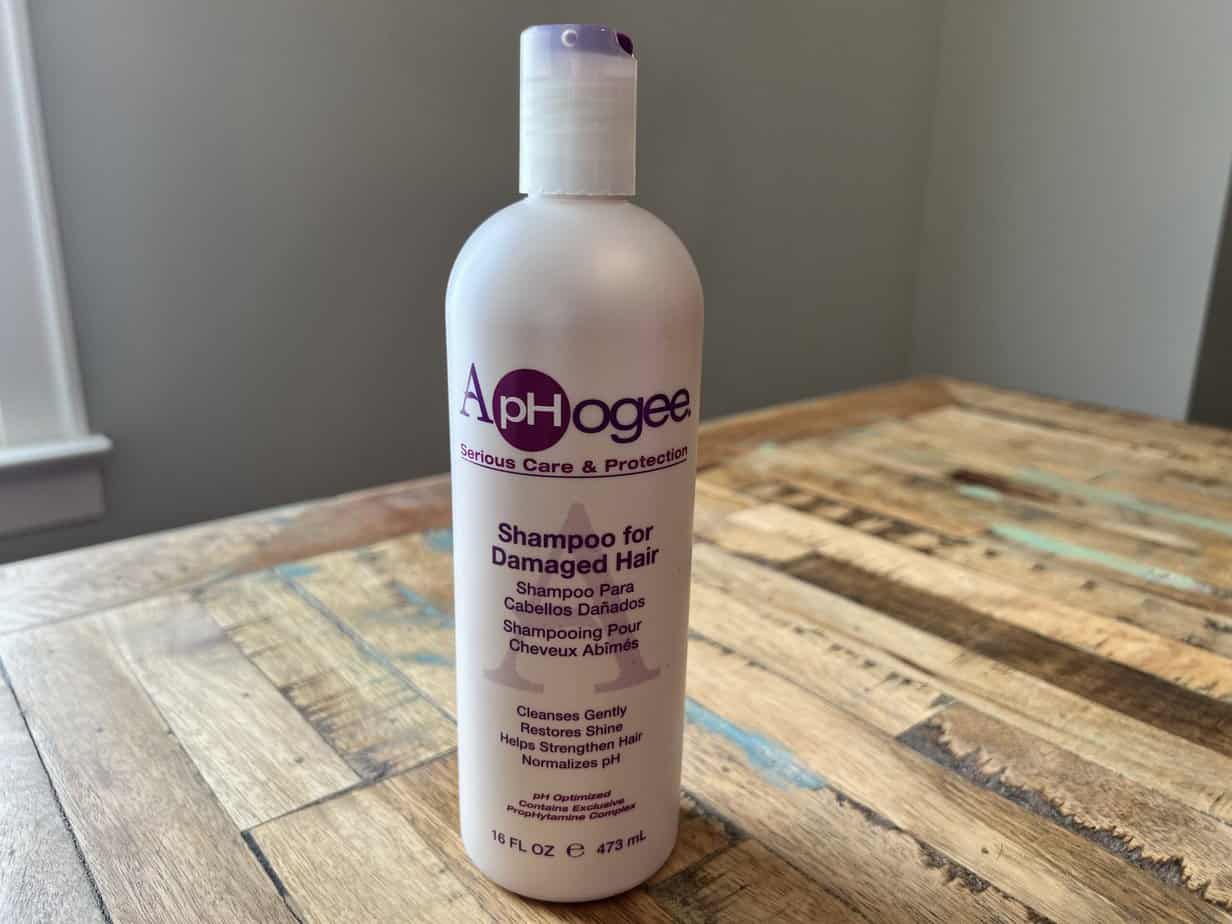 ApHogee Shampoo for Damaged Hair is a gentle cleanser that restores shine and helps strengthen your hair strands.