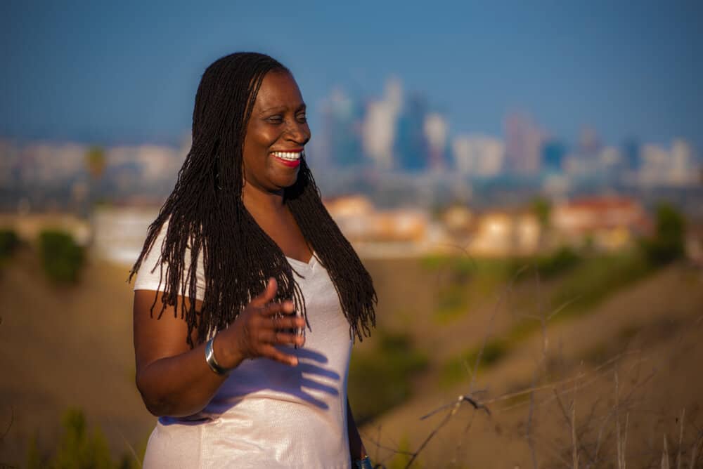 Two-strand twists are part of the daily upkeep routine for sisterlocks, ensuring they look their best.